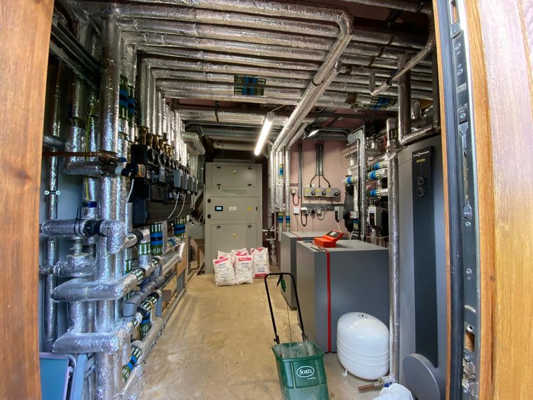Plant room build