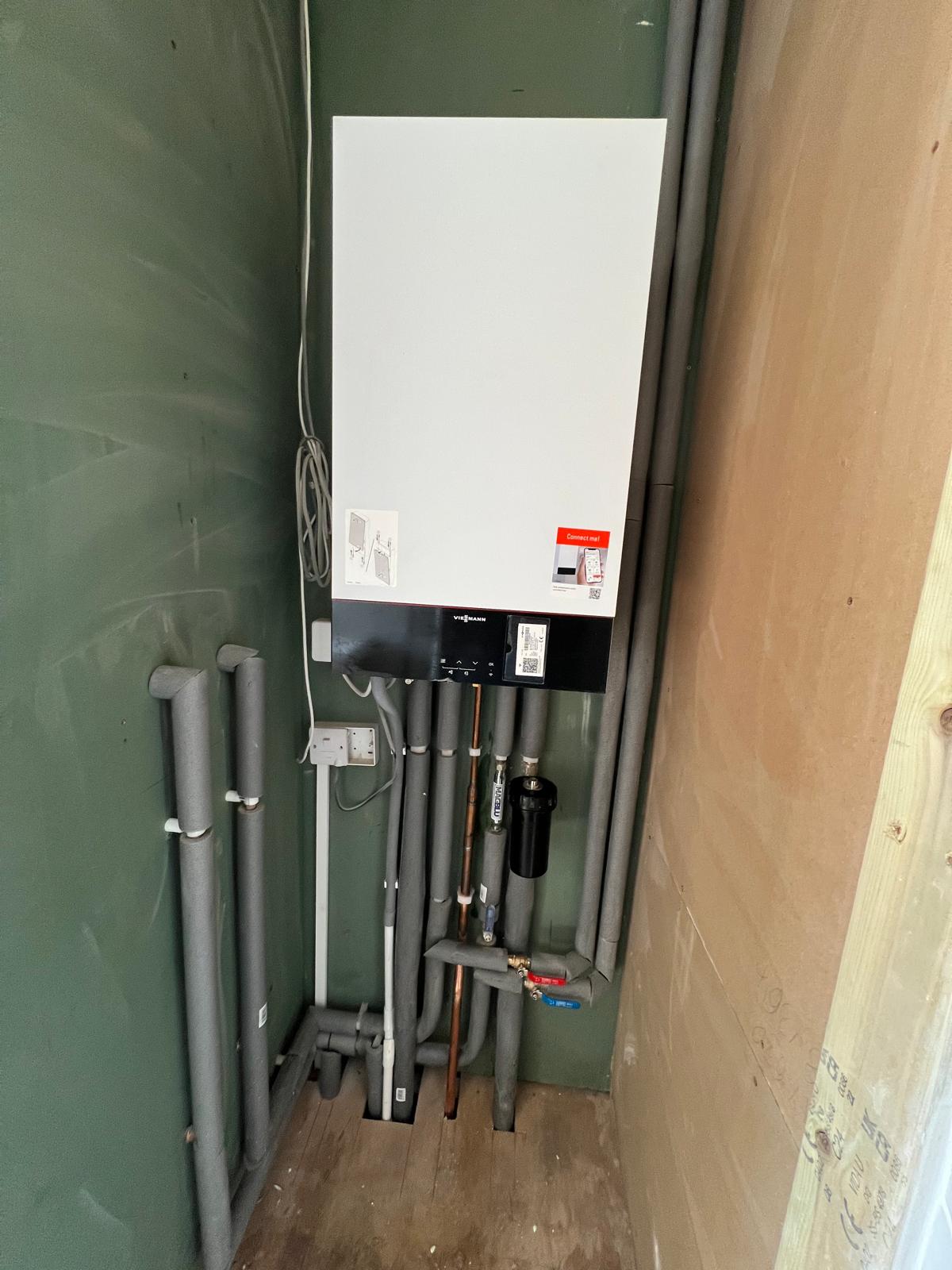 Viessmann boiler install